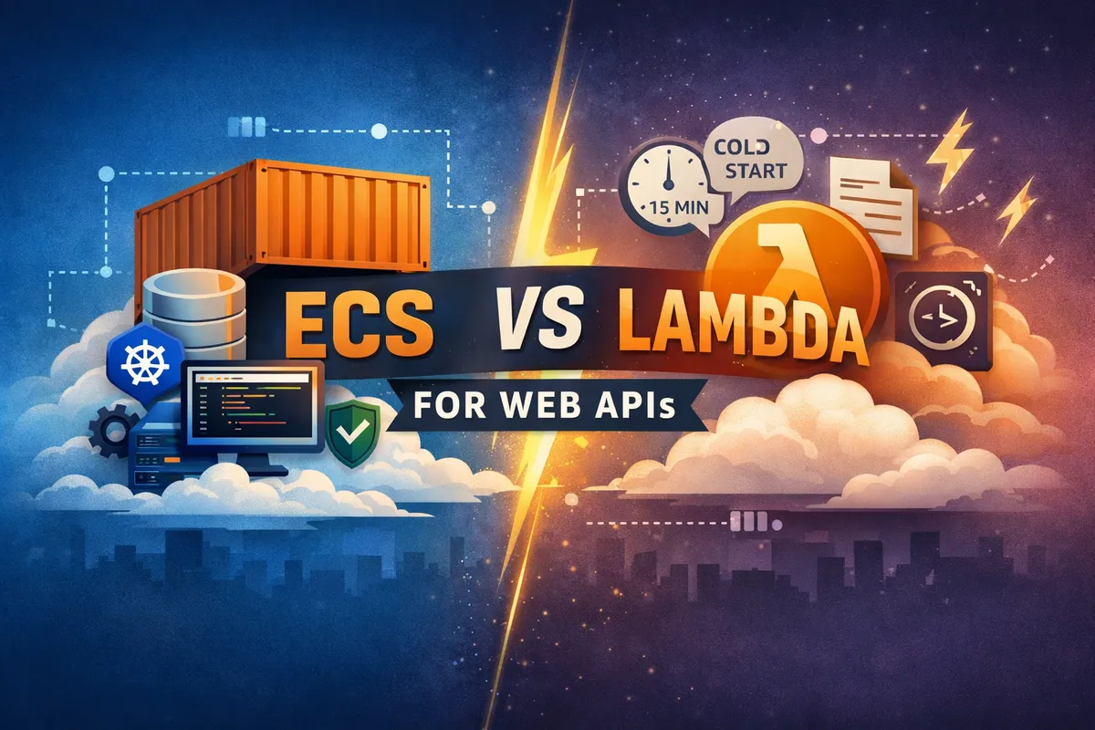 ECS vs Lambda for Web APIs: When Functions Stop Making Sense